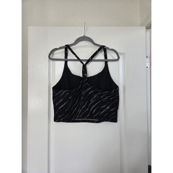 Glyder Black Streaking Tiger Pure Bra Sports Light Impact Cami, Plus Size 3X - Picture 8 of 10